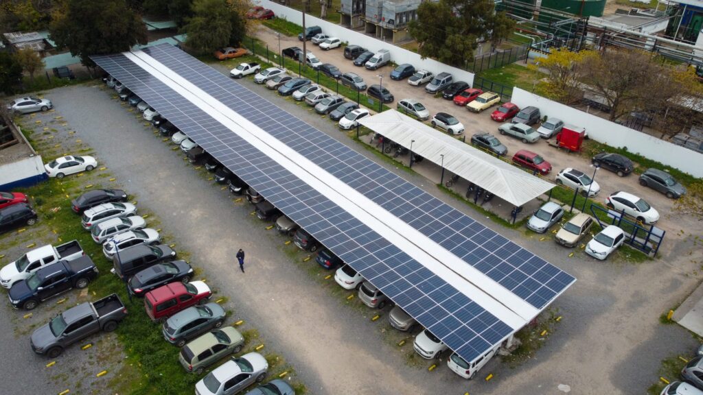 Parking Solar Danone