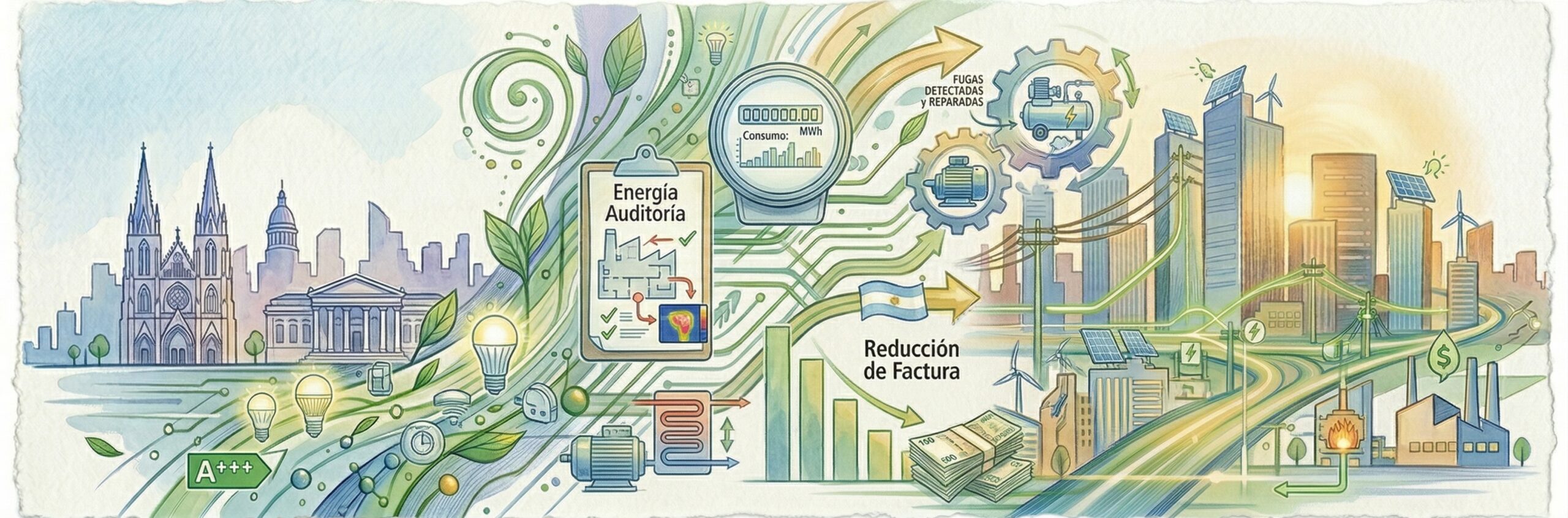 Cómo reducir la factura de luz de una empresa industrial en Argentina